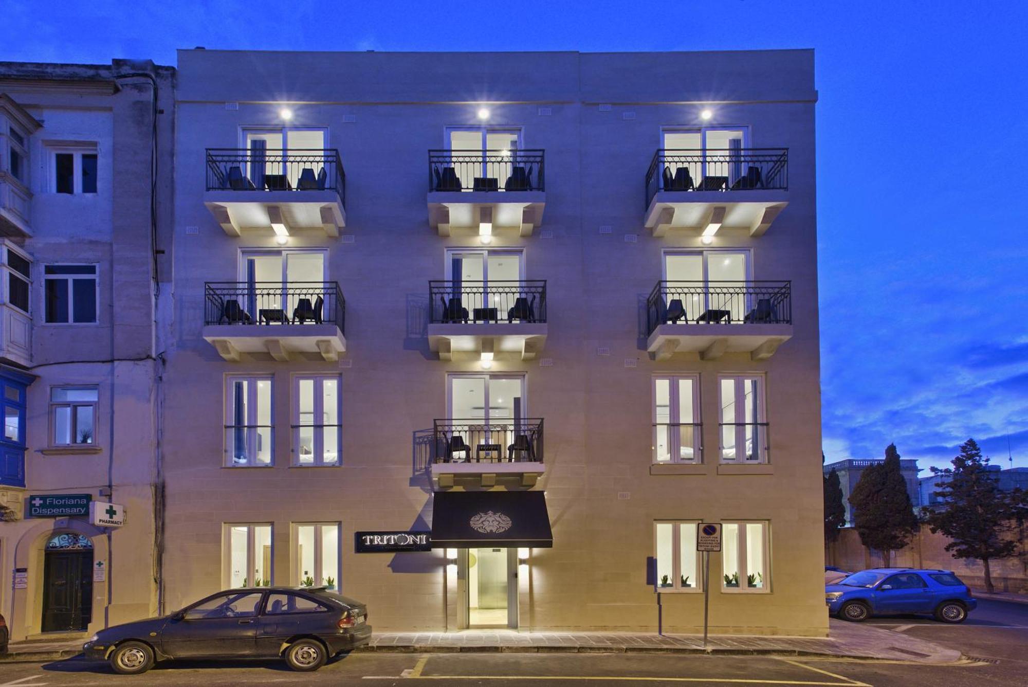 Tritoni Valletta Boutique Hotel Floriana Eksteriør bilde